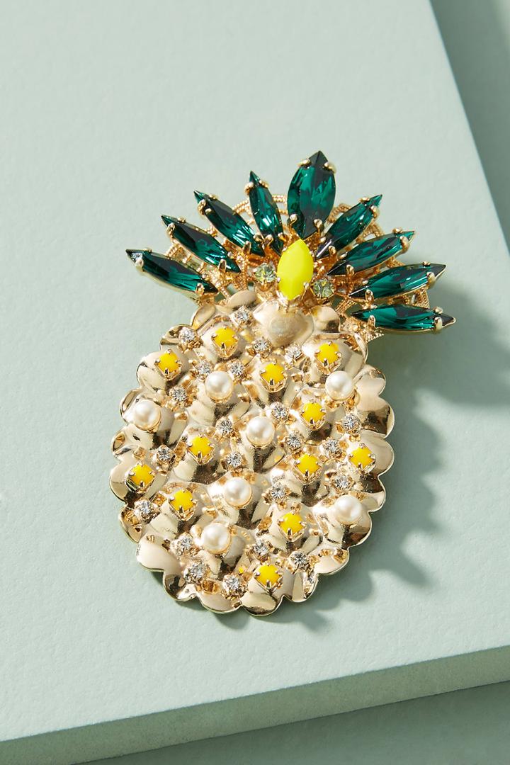 Anton Heunis Pineapple Brooch