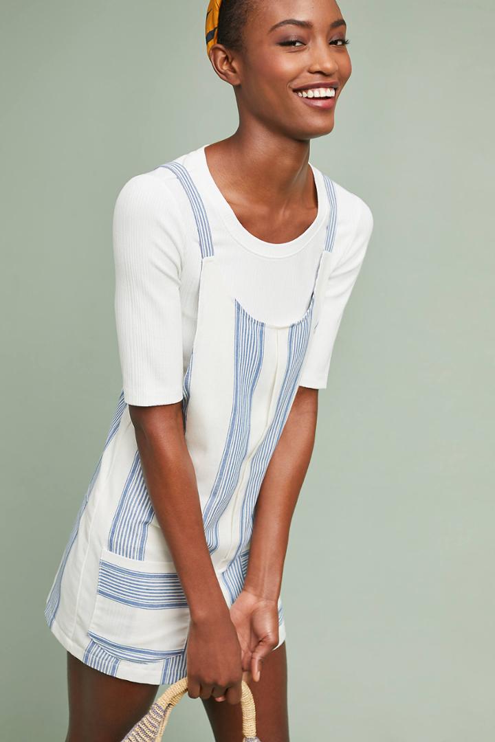 Bishop + Young Pocketed Stripe Romper