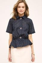 Paul & Joe Clipdot Peplum Top