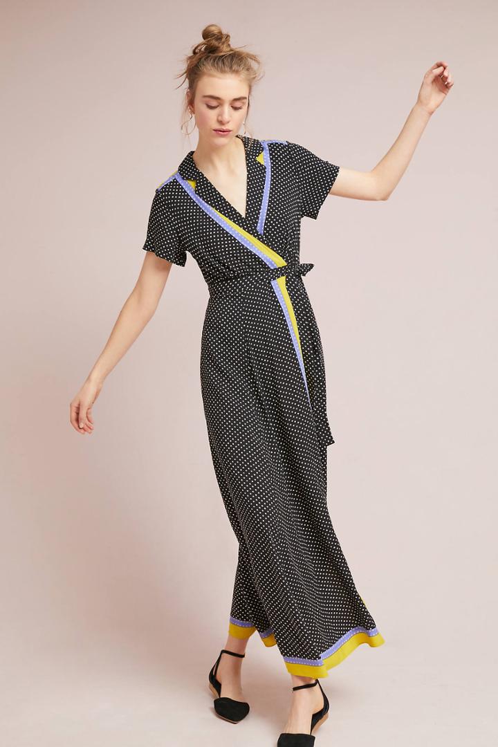 Maeve Polka Dot Maxi Dress