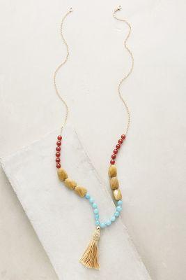 Anthropologie Lalia Tassel Necklace