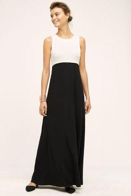 Sunday In Brooklyn Colorblocked Knit Maxi Dress