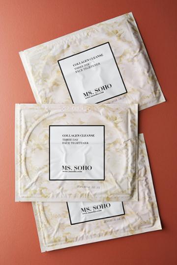 Ms. Soho Collagen Cleanse 3-day Face Tightener Mask Set