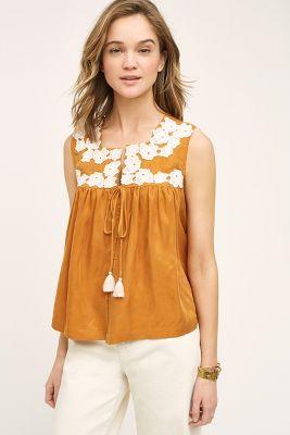 Plenty By Tracy Reese Rosette Lace Top