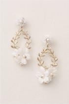 Anthropologie First Bloom Drop Earrings