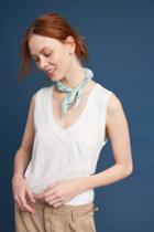 Anthropologie Pocket V-neck Tunic Top