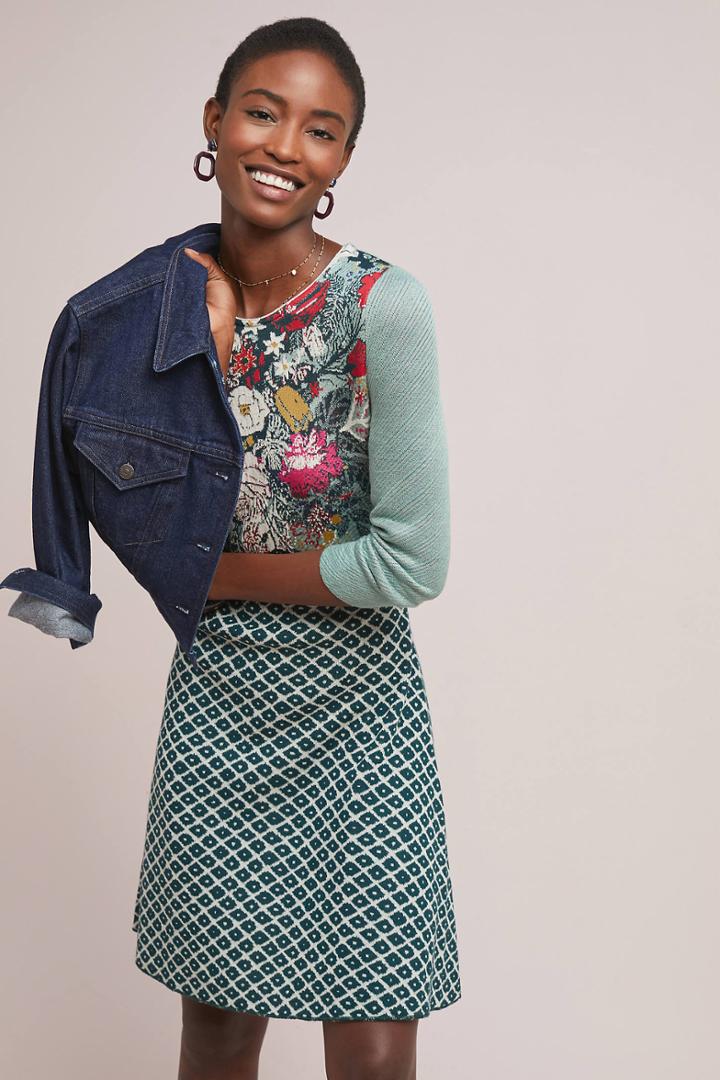 Aldomartins Flowerpot Sweater Dress LookMazing