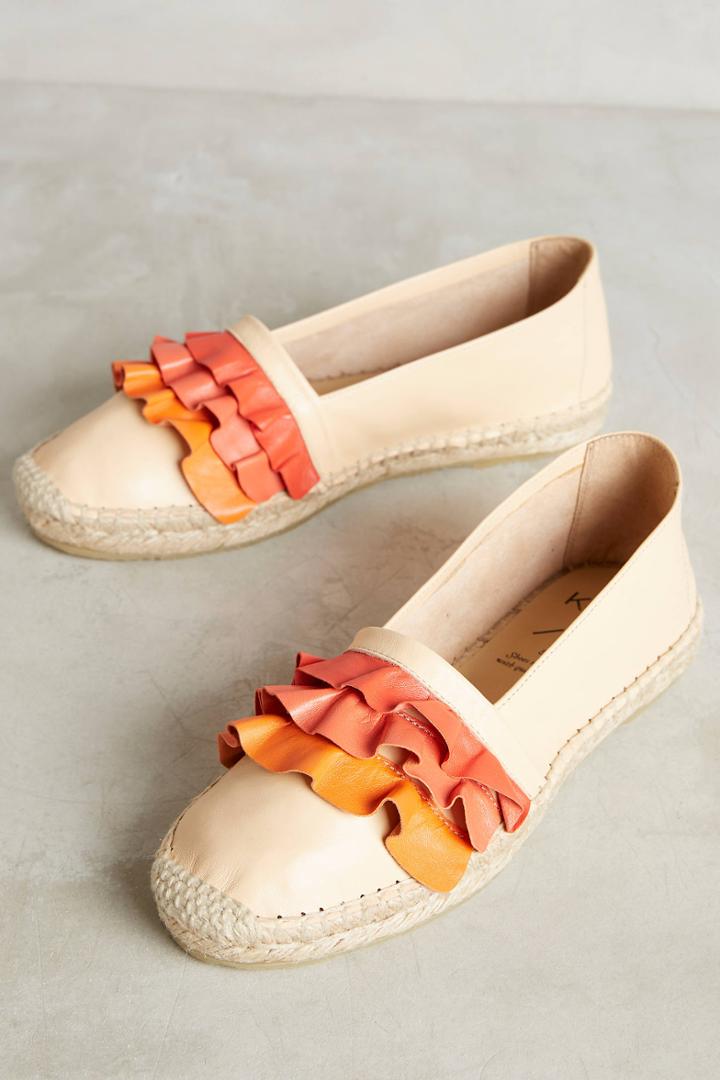 Kmb Ruffled Espadrilles