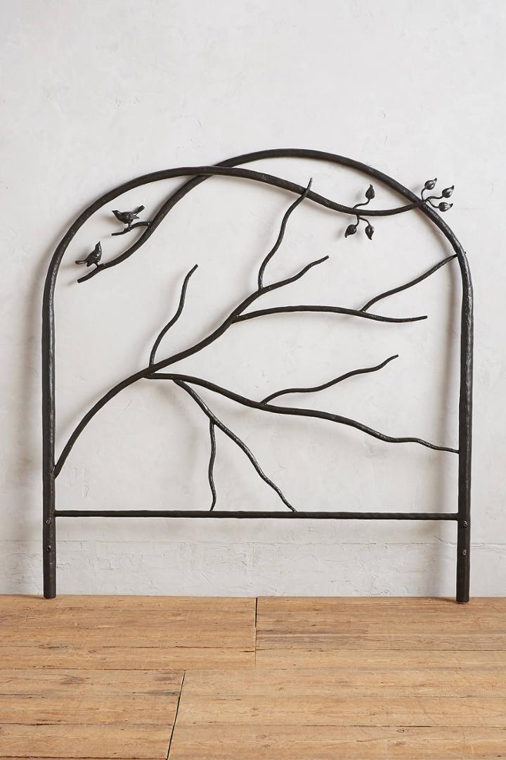 Anthropologie Rounded Imaginaire Headboard