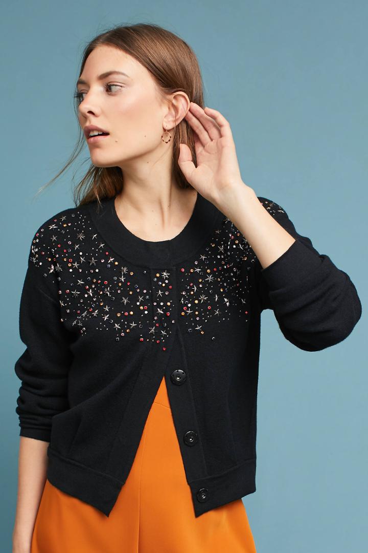 Anthropologie Fallen Star Cardigan
