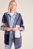 Nvlt Aimee Buffalo Plaid Hooded Cardigan