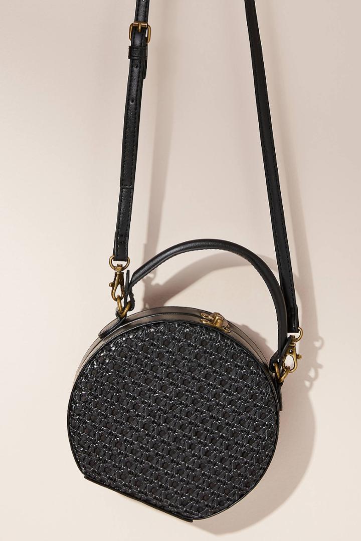 Anthropologie Serena Woven Circle Bag