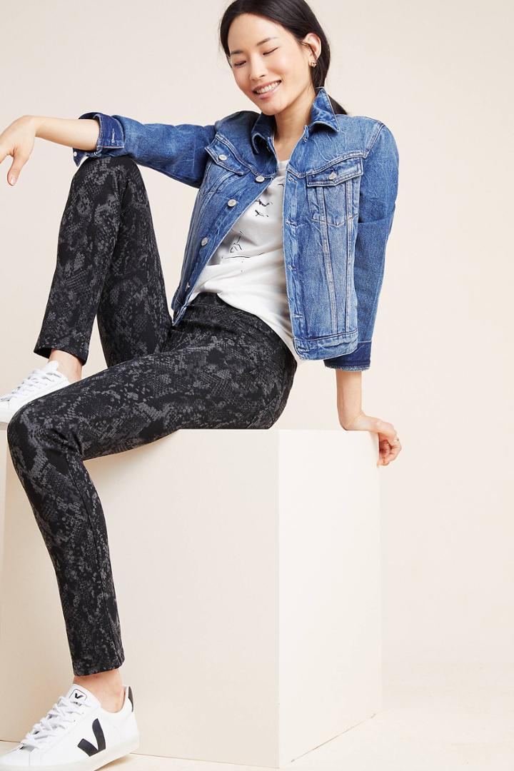 Sanctuary Snake-printed Leggings