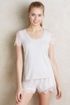 Eloise Lace-sleeve Tee