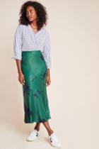 Kirei Althea Tie-dyed Satin Bias Skirt
