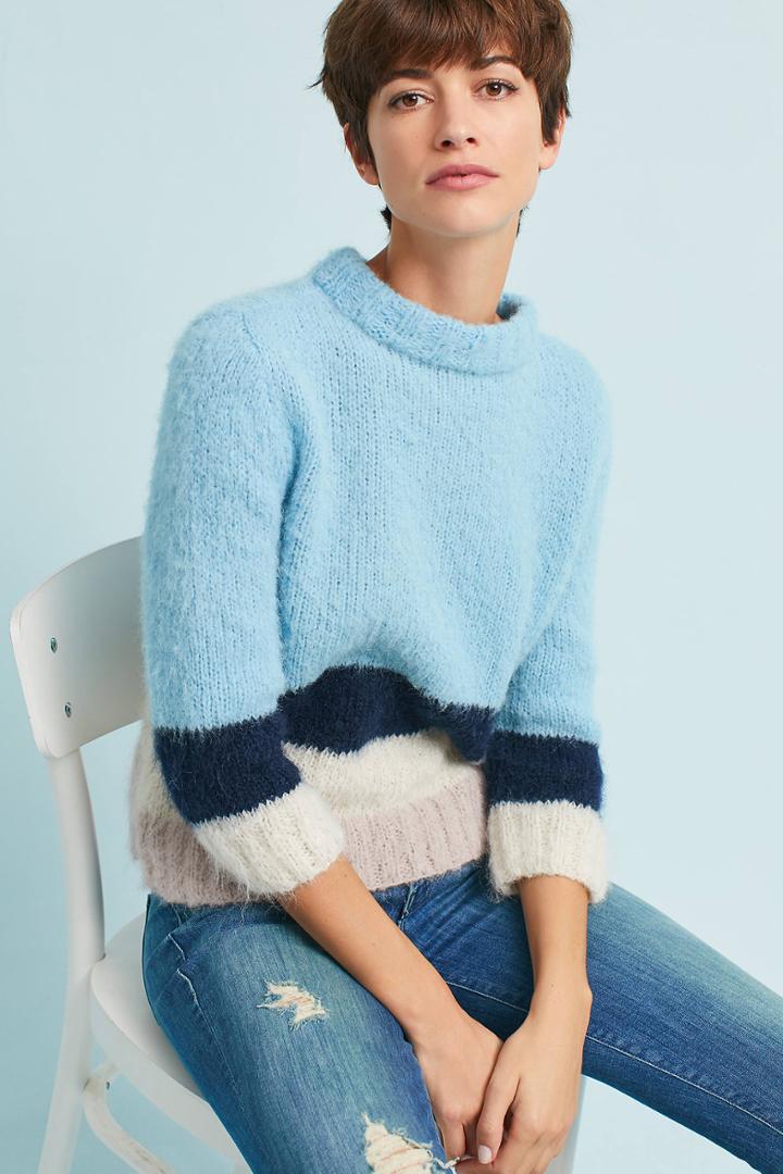 Augden Colorblock Cozy Pullover