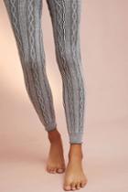 Anthropologie Orchard Cabled Leggings