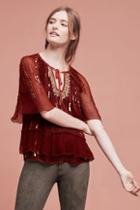 Anthropologie Decorated Dolman Slv
