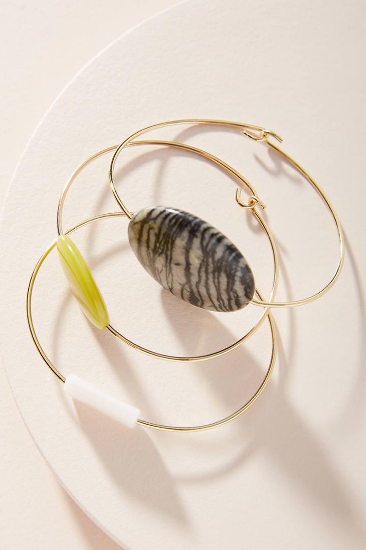 Anthropologie Heather Cuff Bracelet Set
