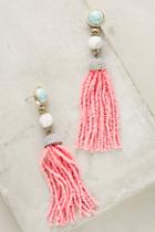 Baublebar Pink Tassel Drop Earrings