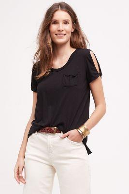 T.la Keyhole Sleeve Tee