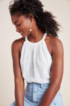 Daniel Rainn Miranda Eyelet Halter Top