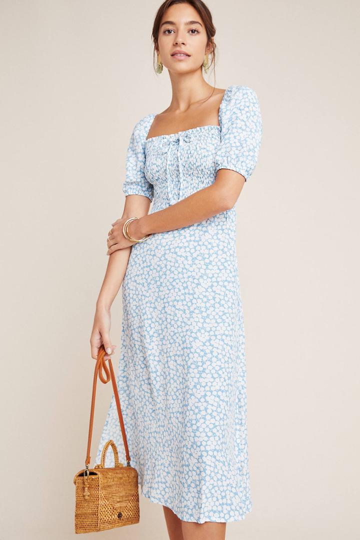 Faithfull Bella Floral Midi Dress