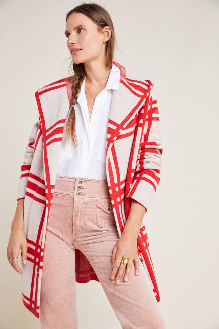 Field Flower Sonia Wool Sweater Coat