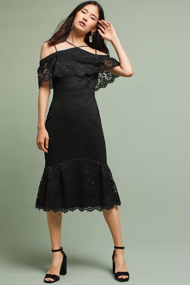 Nicole Miller New York Lucca Trumpet Dress