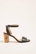 Anthropologie Elizabeth Cork-heeled Sandals