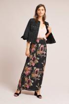 Burning Torch Caspian Silk Skirt