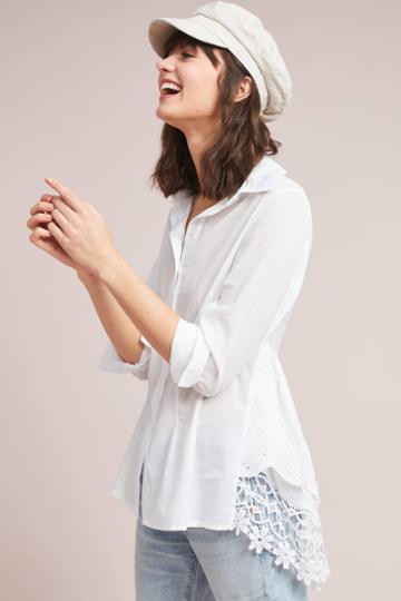 Harshman Leila Eyelet Buttondown