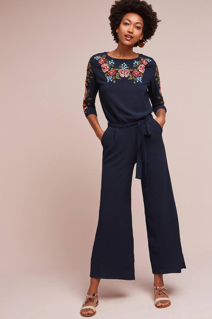 Isato Alyse Embroidered Jumpsuit