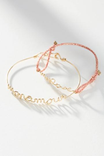 Atelier Paulin Mother And Daughter My Love Bracelet Set