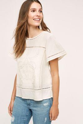 Maeve Cutwork Tee