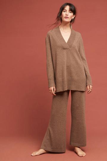 The Cashmere Collection By Anthropologie Cashmere Flare Pants