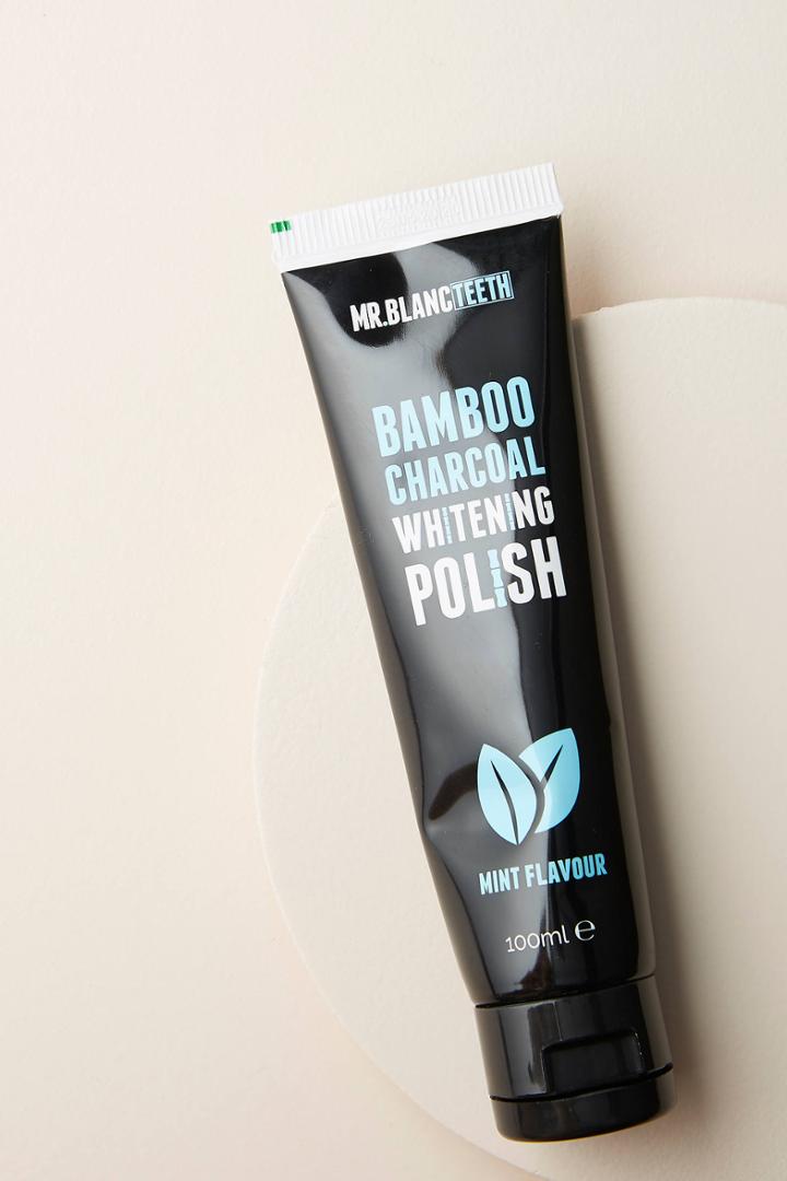 Mr. Blanc Teeth Bamboo Charcoal Whitening Polish