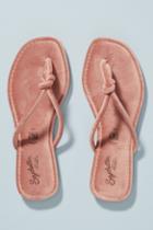 Seychelles Lifelong Velvet Thong Sandals