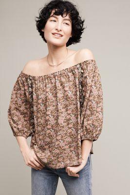 One September Evettes Off-the-shoulder Top