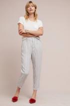 Anthropologie Pleated Linen Pants