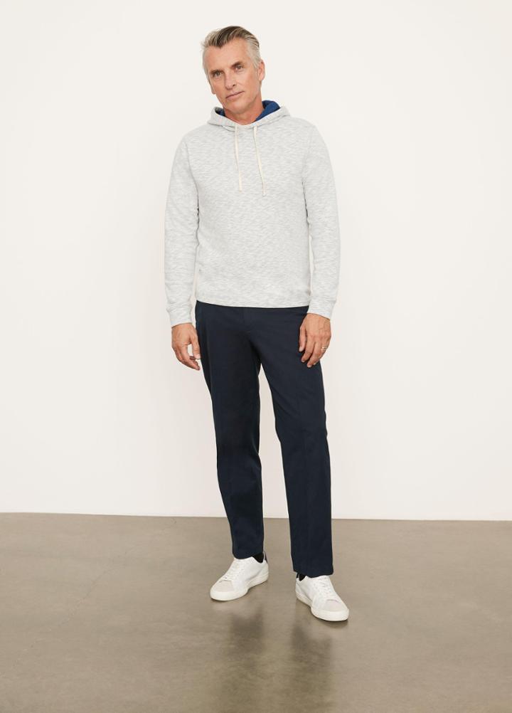 Vince Sun Faded French Terry Popover Hoodie