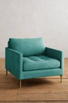 Anthropologie Velvet Angelina Chair