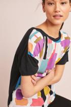 T.la Printed Woven Tee