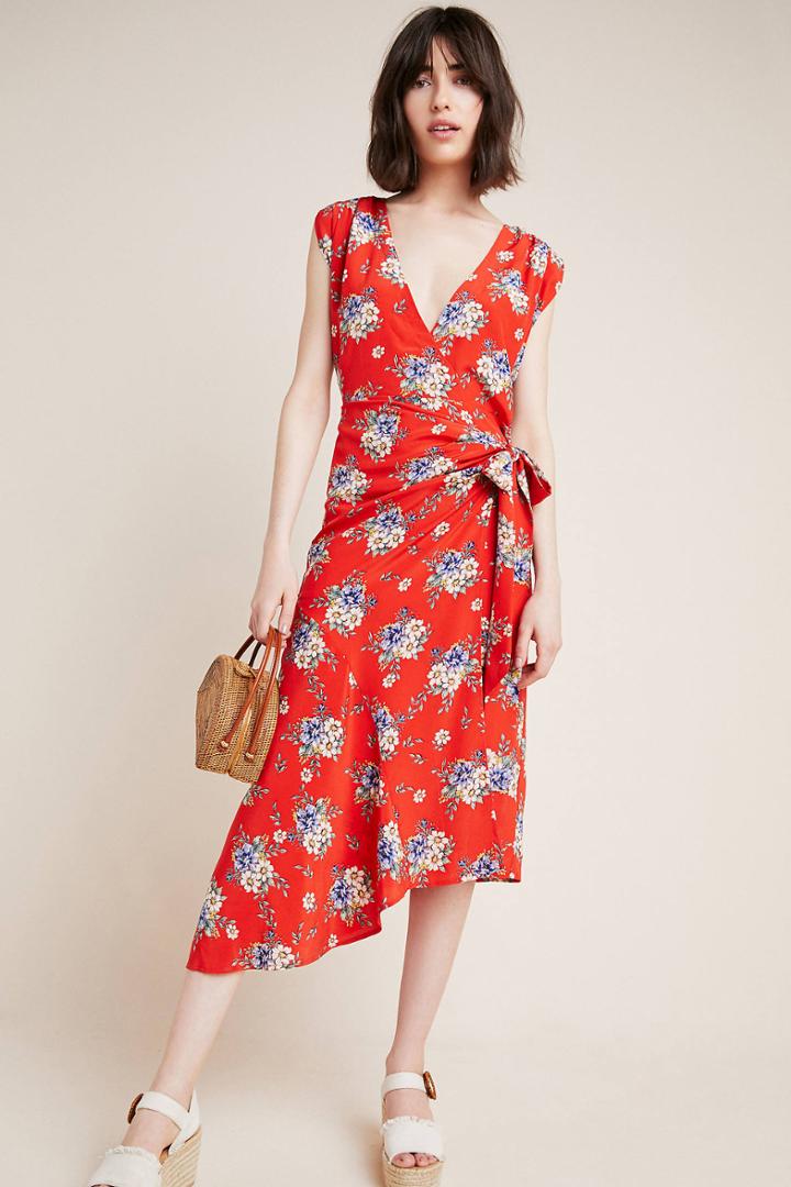 Yumi Kim Bouquet Silk Dress