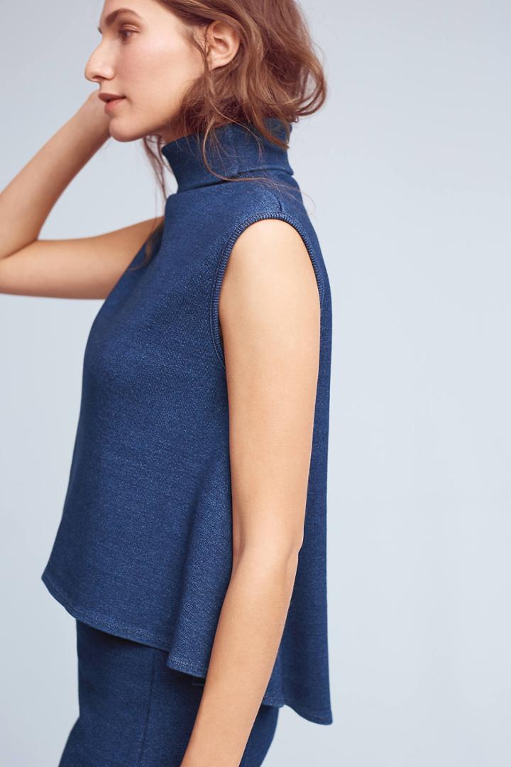Ag Indigo Rectro Turtleneck