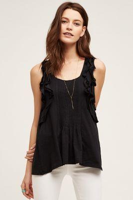 Deletta Ruffled Loasa Tank