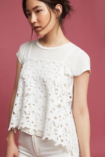 Ne Quittez Pas Reef Lace Cami