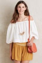 Whit Off-the-shoulder Midi Top