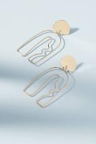 Two Hills Profile Drop Earrings