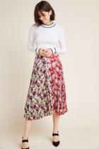 Delfi Carlyn Pleated Midi Skirt
